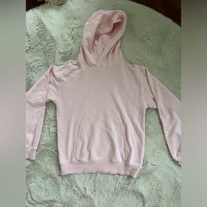 Aritzia Tna Airy AF light pink hoodie